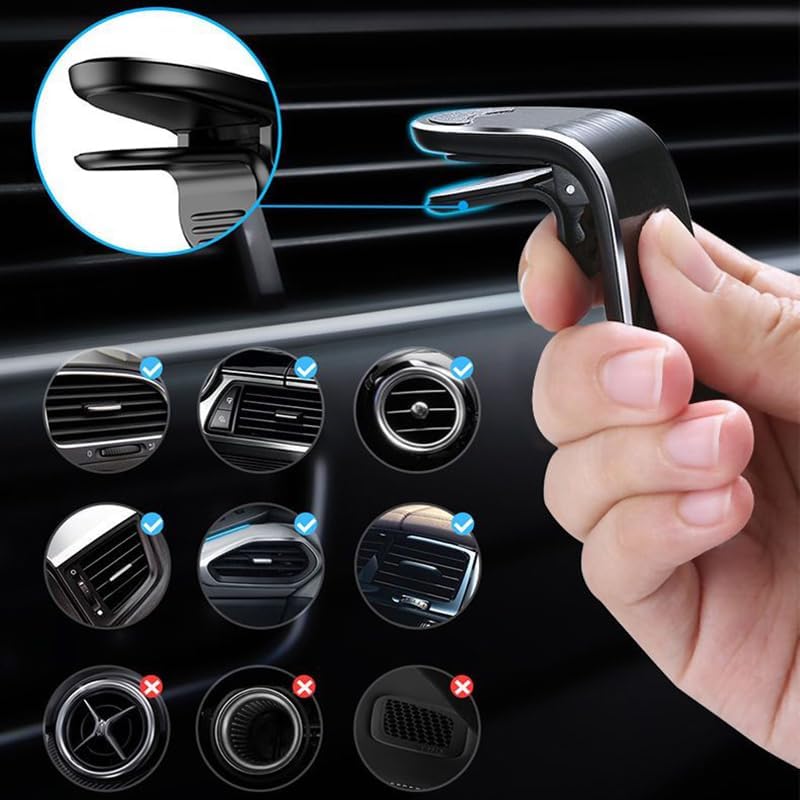Universele magnetische autotelefoonhouder