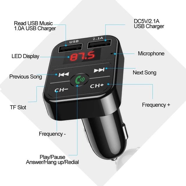 Bluetooth FM-zender