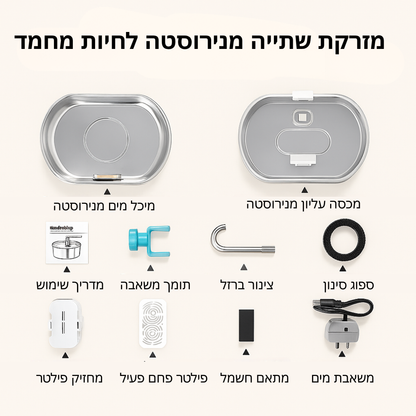 הארכו את חיי החתול שלכם עם מערכת המסננים של Hannifit