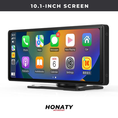 Verbonden HD-scherm met CarPlay en Android Auto